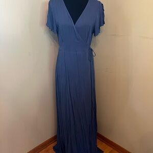 50% off FLASH SALE- Lulu’s Blue Maxi Dress